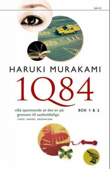 Bokomslaget til 1Q84 av Haruki Murakami