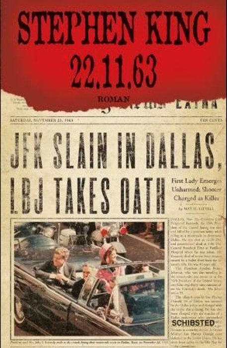 Bokomslaget til 22.11.63 av Stephen King