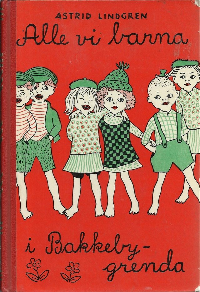 Bokomslaget til Alle vi barna i Bakkebygrenda av Astrid Lindgren