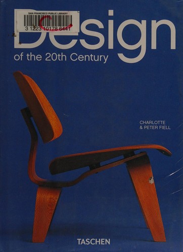 Design of the 20th Century coffee table-bok
