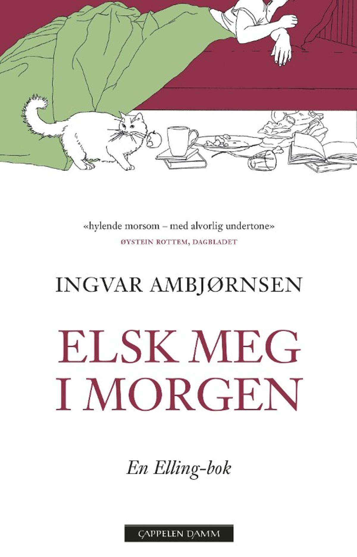 Bokomslaget til Elsk meg i morgen av Ingvar Ambjørnsen