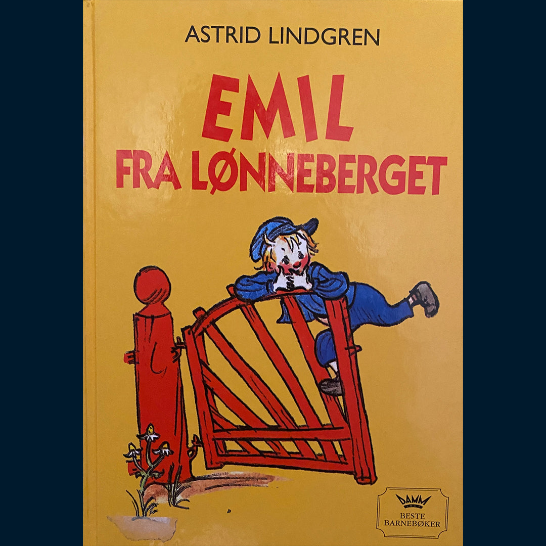 Bokomslaget til Emil fra Lønneberget av Astrid Lindgren