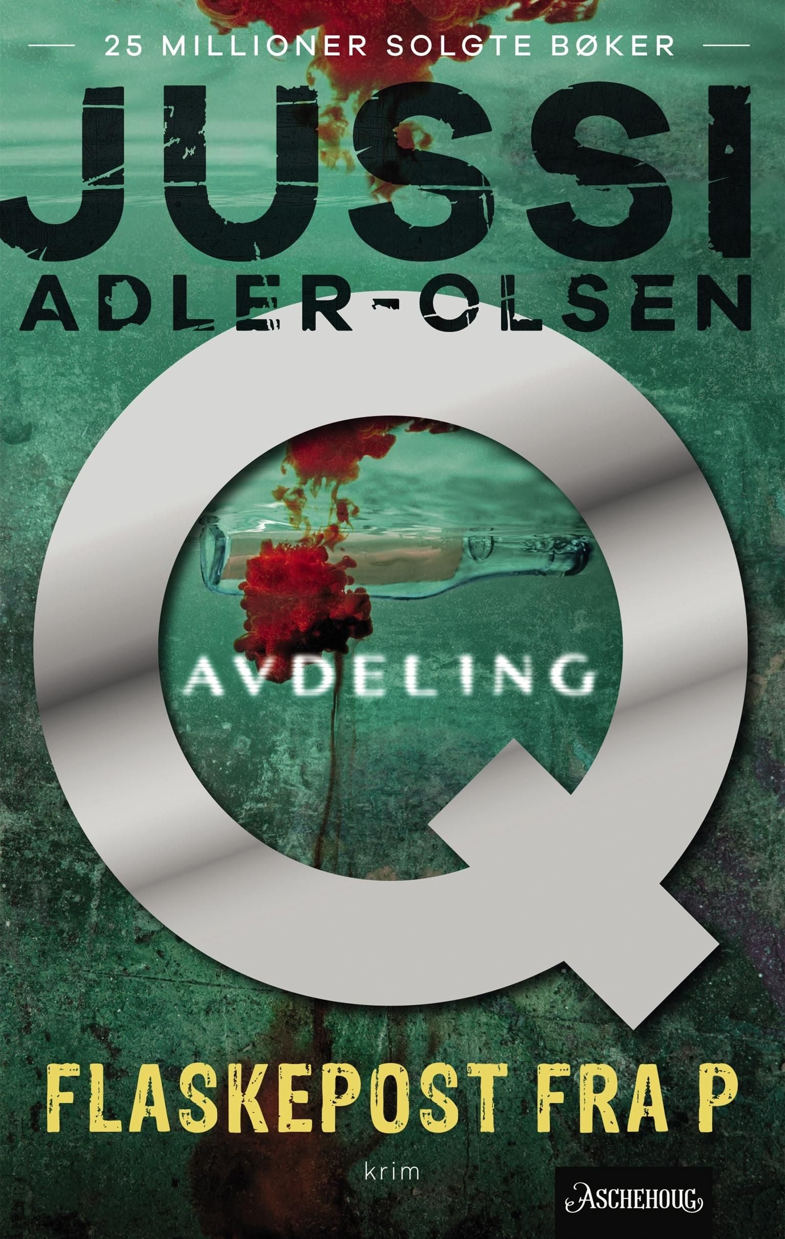 Bokomslaget til Flaskepost fra P av Jussi Adler-Olsen