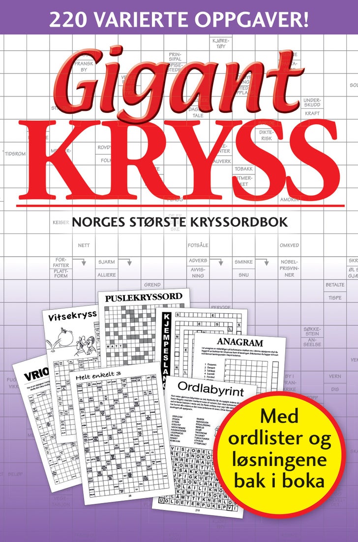 Gigantkryss 5 kryssordbok