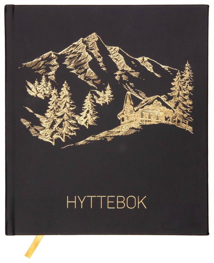Hyttebok Fjell Sort