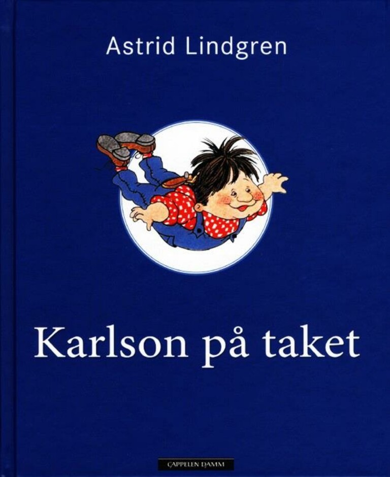 Bokomslaget til Karlsson på taket av Astrid Lindgren