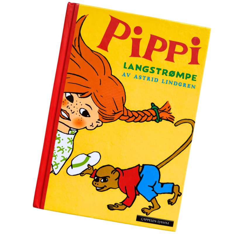 Bokomslaget til Pippi Langstrømpe av Astrid Lindgren