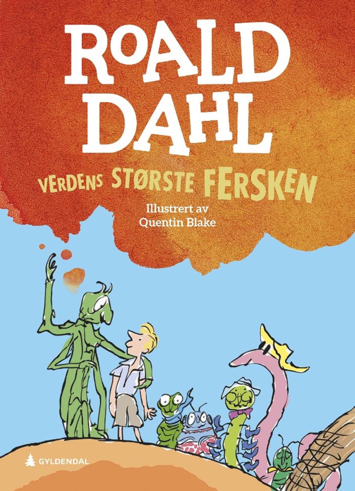 Bokomslaget til Verdens største fersken av Roald Dahl