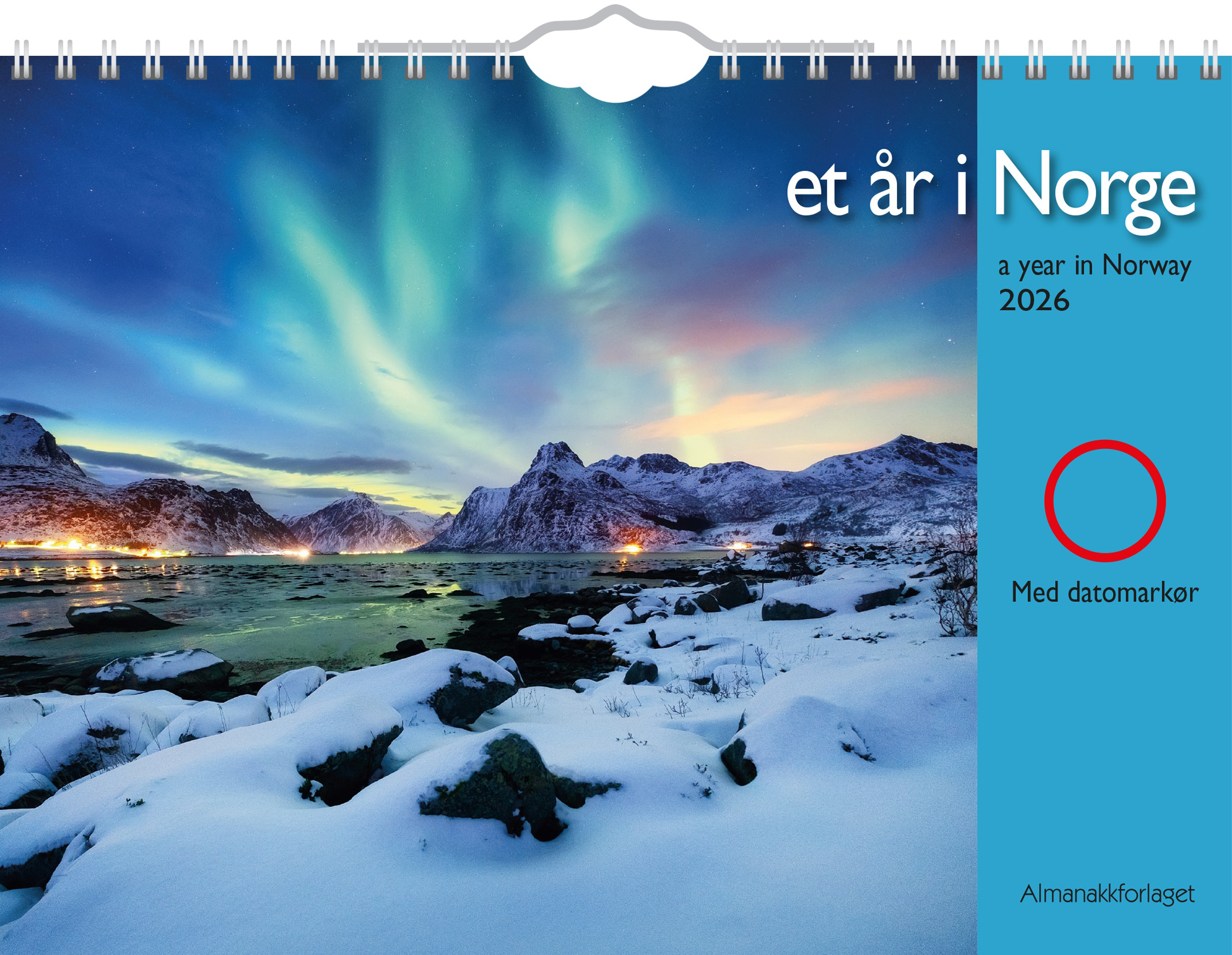 7.sans Ett år i Norge veggkalender