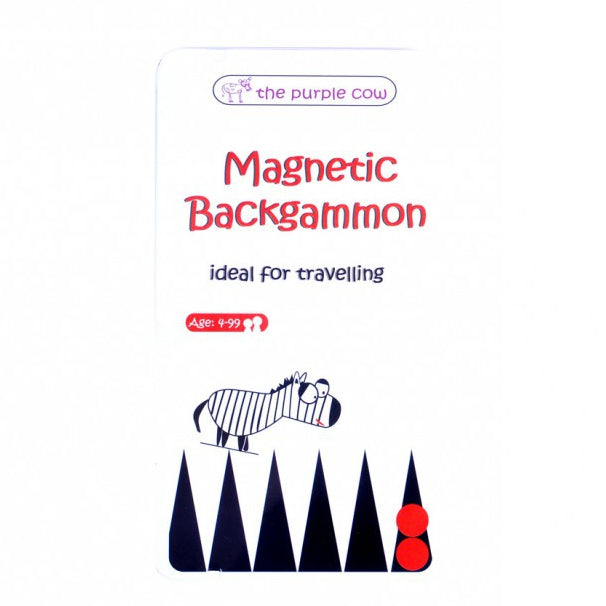Magnetisk Backgammon reisespill
