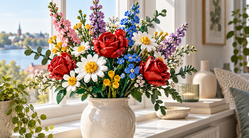 Lego-blomster